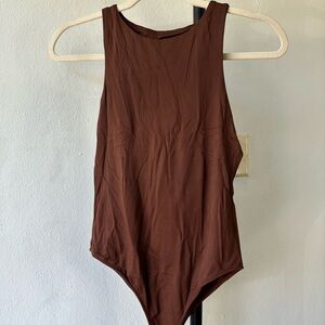 Zara Chocolate Brown Top
